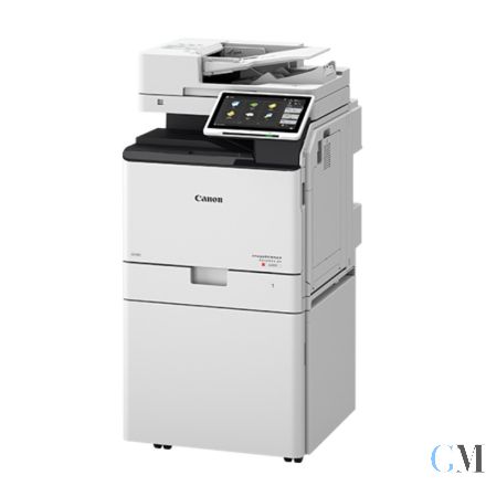Canon imageRUNNER ADVANCE DX C357i Multifunktionsgerät refurbished DIN A4 Farb MFP auf Unterschrank mit ADF Dualscan