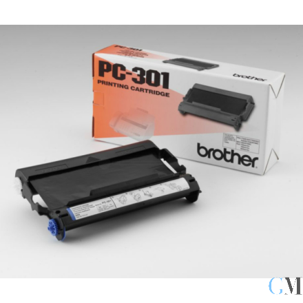 Original Brother PC-301 Thermo-Transfer-Rolle + Kassette, 1x235 Seiten VE=1