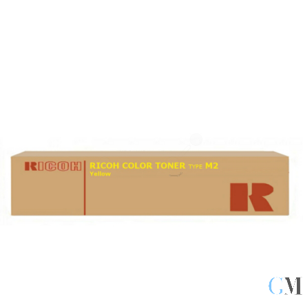 Original Ricoh 885322/TYPE M2Y Toner gelb, 17.000 Seiten/6% 495 Gramm