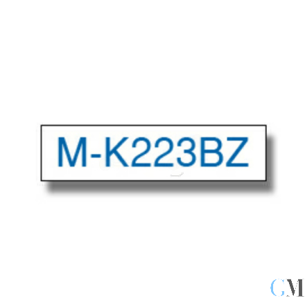 Original Brother MK-223BZ DirectLabel blau auf weiss 9mm x 8m