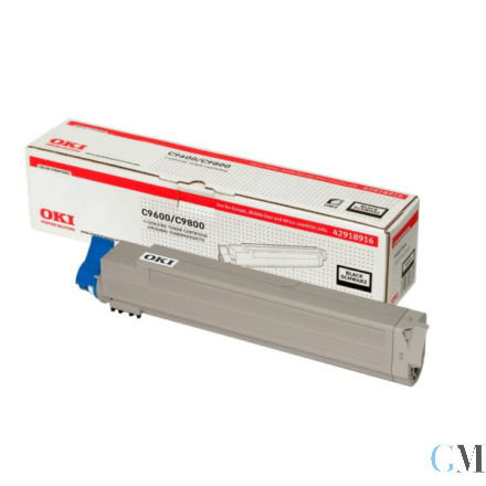Original OKI 42918916 Toner schwarz, 15.000 Seiten/5%