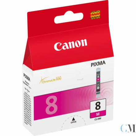 Original Canon 0622B001/CLI-8M Tintenpatrone magenta, 478 Seiten ISO/IEC 24711 13ml