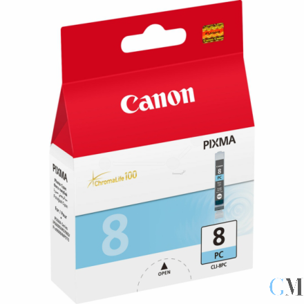 Original Canon 0624B001/CLI-8PC Tintenpatrone cyan hell, 5.715 Seiten 13ml