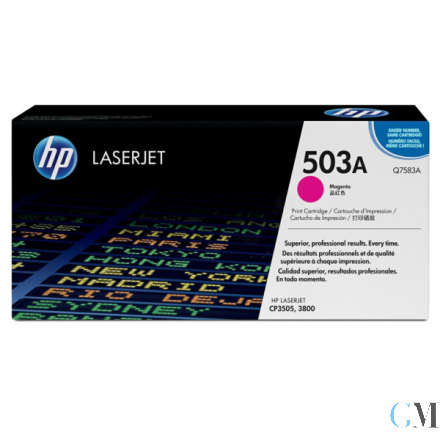 Original HP Q7583A/503A Tonerkartusche magenta, 6.000 Seiten/5%