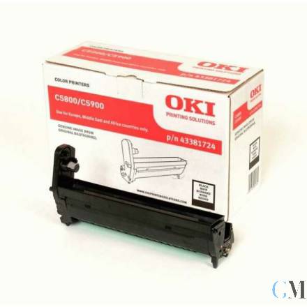 Original OKI 43381724 Drum Kit schwarz, 20.000 Seiten