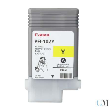 Original Canon 0898B001/PFI-102Y Tintenpatrone gelb 130ml
