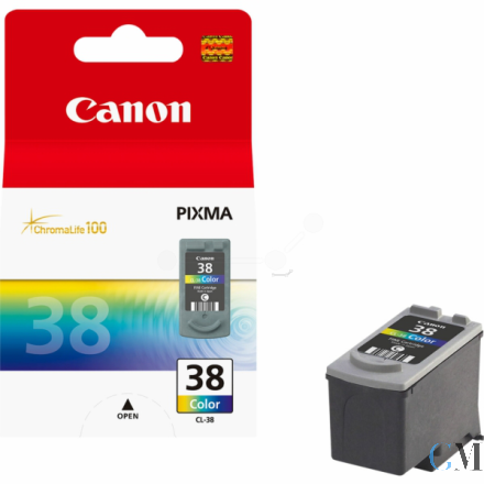 Original Canon 2146B001/CL-38 Druckkopfpatrone color, 207 Seiten ISO/IEC 24711 9ml