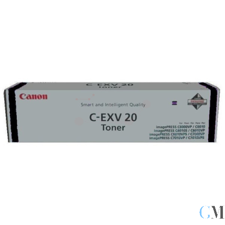 Original Canon 0436B002/C-EXV20 Toner schwarz, 35.000 Seiten 1606 Gramm