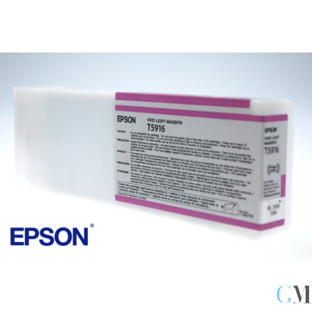 Original Epson C13T591600/T5916 Tintenpatrone magenta hell 700ml