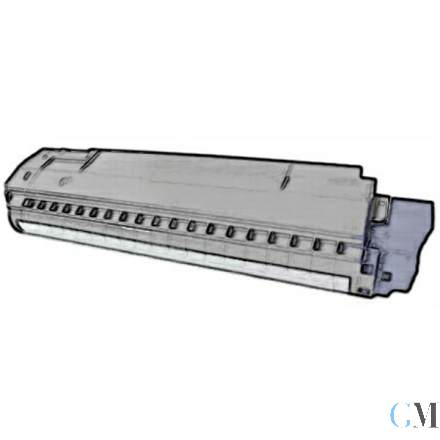 Original OKI 44059105 Toner gelb, 8.000 Seiten ISO/IEC 19798