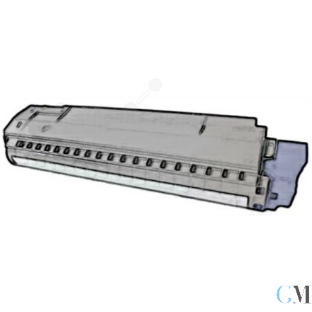 Original OKI 44059106 Toner magenta, 8.000 Seiten ISO/IEC 19798