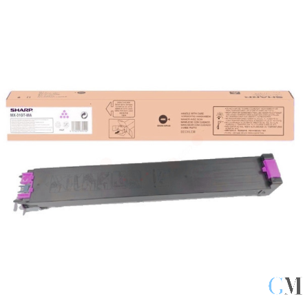 Original Sharp MX-31GTMA Toner magenta, 15.000 Seiten ISO/IEC 19752