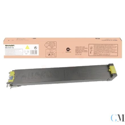 Original Sharp MX-31GTYA Toner gelb, 15.000 Seiten ISO/IEC 19752