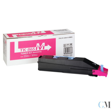 Original Kyocera 1T02JZBEU0/TK-865M Toner magenta, 12.000 Seiten/5%