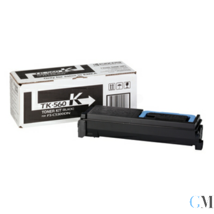Original Kyocera 1T02HN0EU0/TK-560K Toner schwarz, 12.000 Seiten ISO/IEC 19798