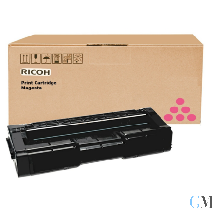 Original Ricoh 406481/SPC310HE Toner magenta High-Capacity, 6.000 Seiten/5%