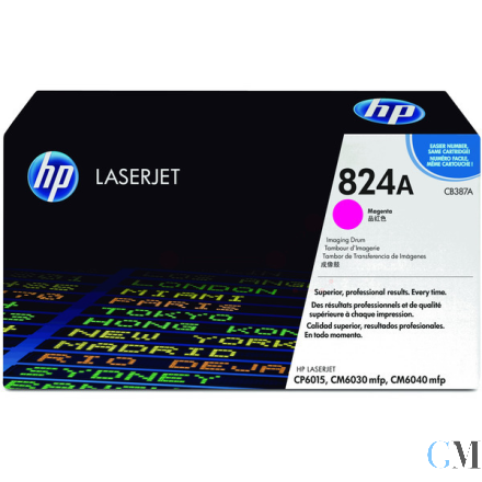 Original HP CB387A/824A Drum Kit magenta, 23.000 Seiten ISO/IEC 19798