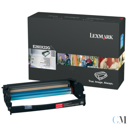 Original Lexmark E260X22G Drum Kit, 30.000 Seiten/5%