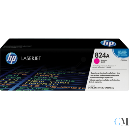 Original HP CB383A/824A Toner magenta, 21.000 Seiten ISO/IEC 19798