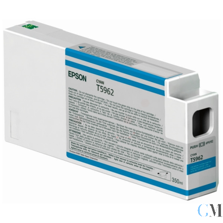 Original Epson C13T596200/T5962 Tintenpatrone cyan 350ml