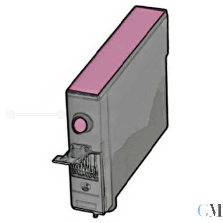 Kompatibel zu Epson T071340 T0713 Tintenpatrone magenta (C13T07134011)