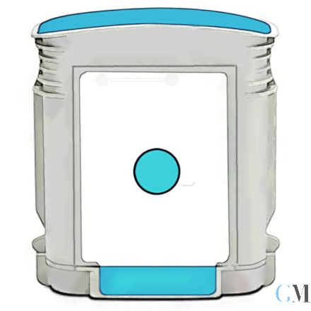 Kompatibel zu HP C4836A 11 Tintenpatrone cyan (C4836AE)