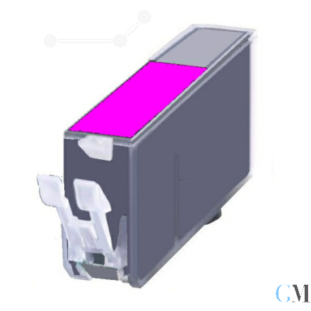 Kompatibel zu Canon CLI-521M CLI-521M Tintenpatrone magenta (2935B001)