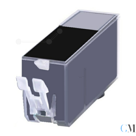 Kompatibel zu Canon CLI-521BK CLI-521BK Tintenpatrone schwarz foto (2933B001)