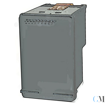 Kompatibel zu HP CC654AE 901XL Druckkopfpatrone schwarz