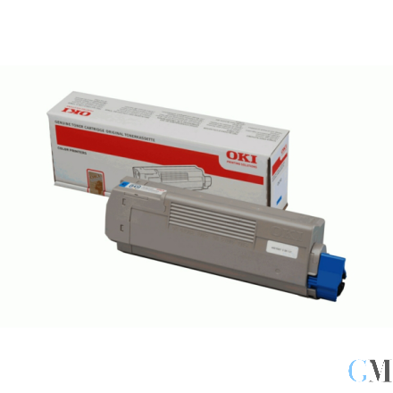 Original OKI 44315307 Toner-Kit cyan, 6.000 Seiten ISO/IEC 19798