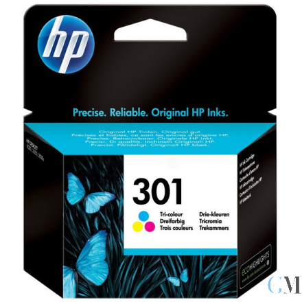 Original HP CH562EE/301 Druckkopfpatrone color, 150 Seiten ISO/IEC 24711 3ml