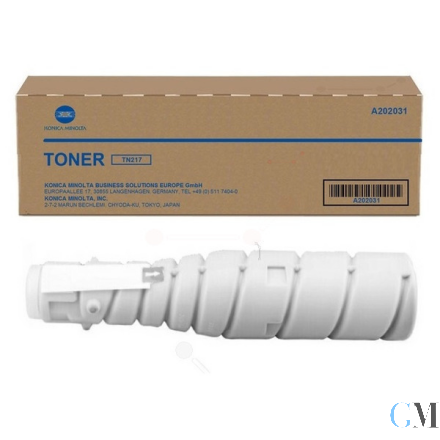 Original Konica Minolta A202051/TN-217 Toner schwarz, 17.500 Seiten