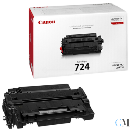 Original Canon 3481B002/724 Tonerkartusche schwarz, 6.000 Seiten ISO/IEC 19752