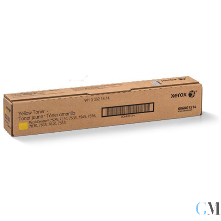 Original Xerox 006R01514 Toner gelb, 15.000 Seiten