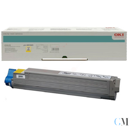 Original OKI 44036025 Toner gelb, 15.000 Seiten/5%