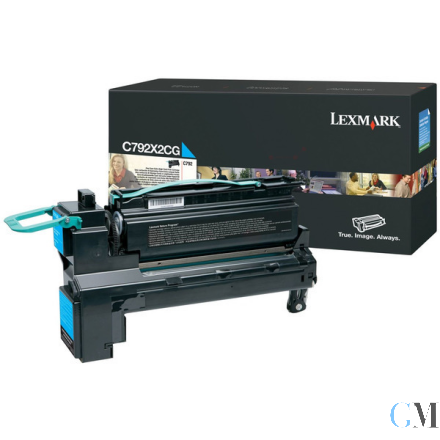 Original Lexmark C792X1KG Tonerkartusche schwarz extra High-Capacity return program, 20.000 Seiten ISO/IEC 19798