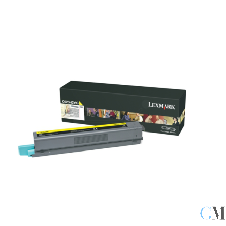 Original Lexmark C925H2YG Toner-Kit gelb, 7.500 Seiten ISO/IEC 19798