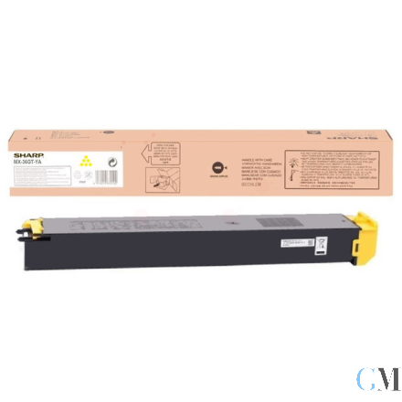 Original Sharp MX-36GTYA Toner gelb, 15.000 Seiten ISO/IEC 19752