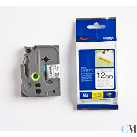 Original Brother TZE-S231 DirectLabel schwarz auf weiss extra stark Laminat 12mm 8m