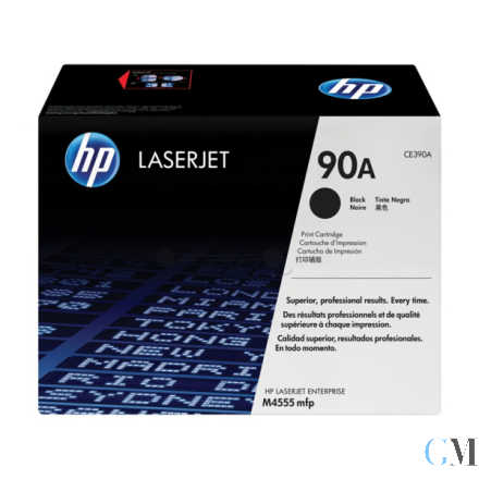 Original HP CE390A/90A Tonerkartusche schwarz, 10.000 Seiten ISO/IEC 19752