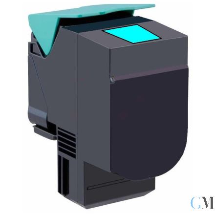 Kompatibel zu Lexmark C544X1CG Toner cyan