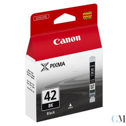 Original Canon 6384B001/CLI-42BK Tintenpatrone schwarz 900 Fotos 13ml