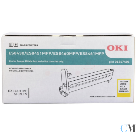 Original OKI 01247401 Drum Kit gelb, 14.000 Seiten