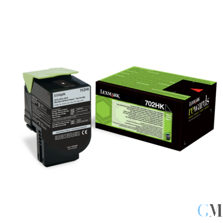 Original Lexmark 70C0X40/700X4 Toner-Kit gelb, 4.000 Seiten ISO/IEC 19798