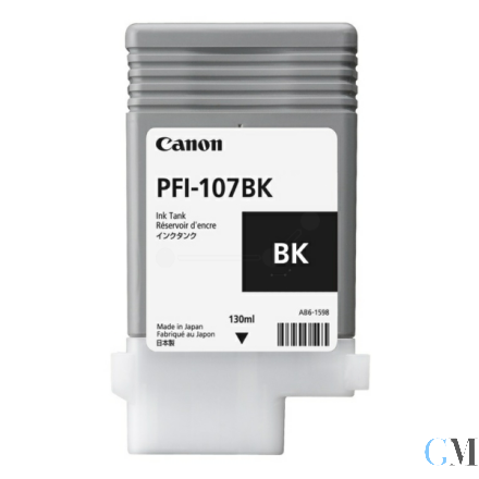 Original Canon 6705B001/PFI-107BK Tintenpatrone schwarz 130ml