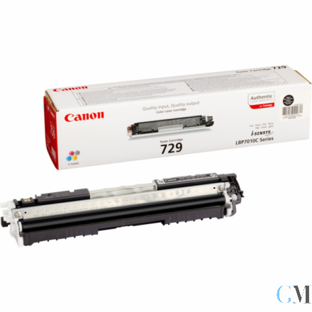 Original Canon 4370B002/729BK Toner schwarz, 1.200 Seiten ISO/IEC 19798