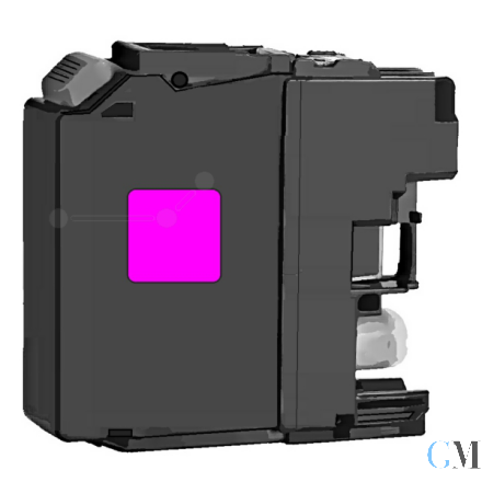 Kompatibel zu Brother LC123M Tintenpatrone magenta (LC-123M)