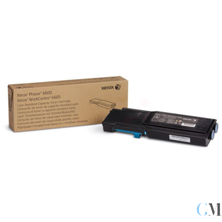 Original Xerox 106R02229 Toner-Kit cyan High-Capacity, 6.000 Seiten ISO/IEC 19798