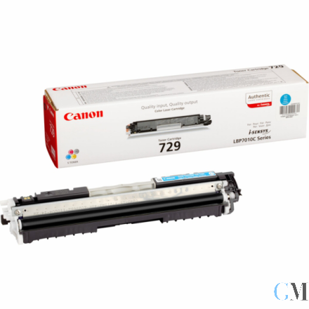 Original Canon 4369B002/729C Toner cyan, 1.000 Seiten ISO/IEC 19798