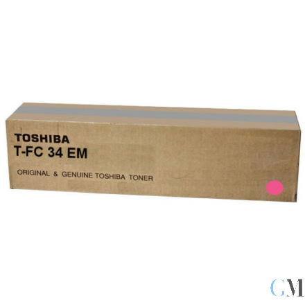 Original Toshiba 6A000001533/T-FC34EM Toner magenta, 11.500 Seiten
